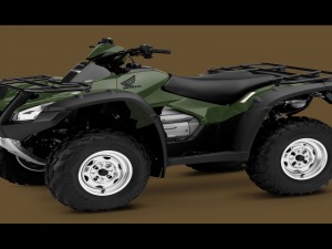 honda rincon 2012 green